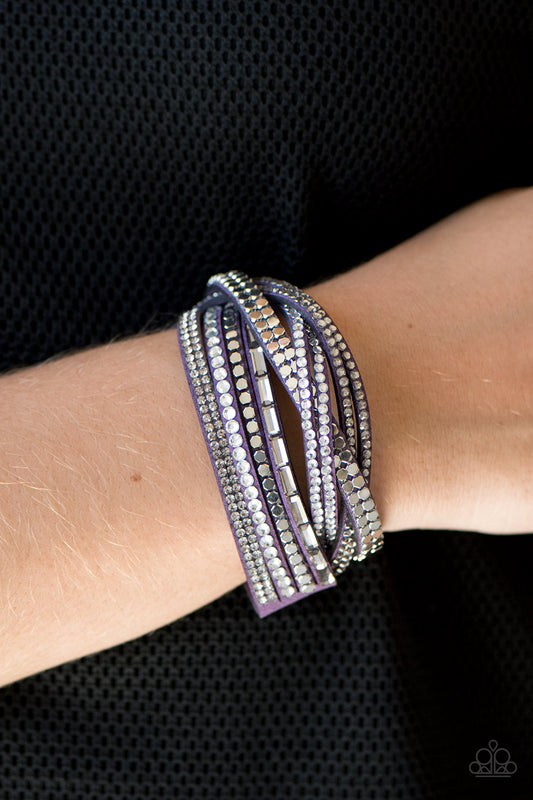 I Came To Slay - Purple Paparazzi Bracelet