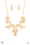 The Sands of Time - Gold Paparazzi Necklace