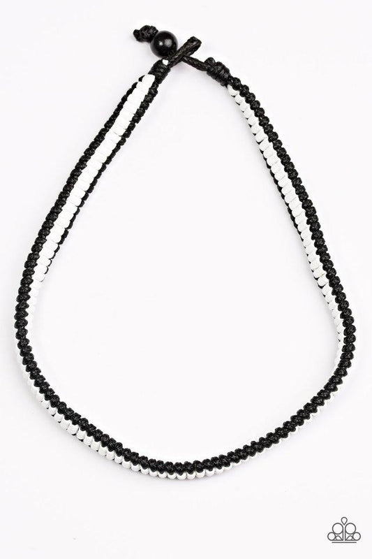 High Speed Trail White Paparazzi Urban Necklace