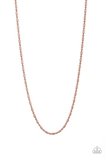 Covert operations copper urban necklace