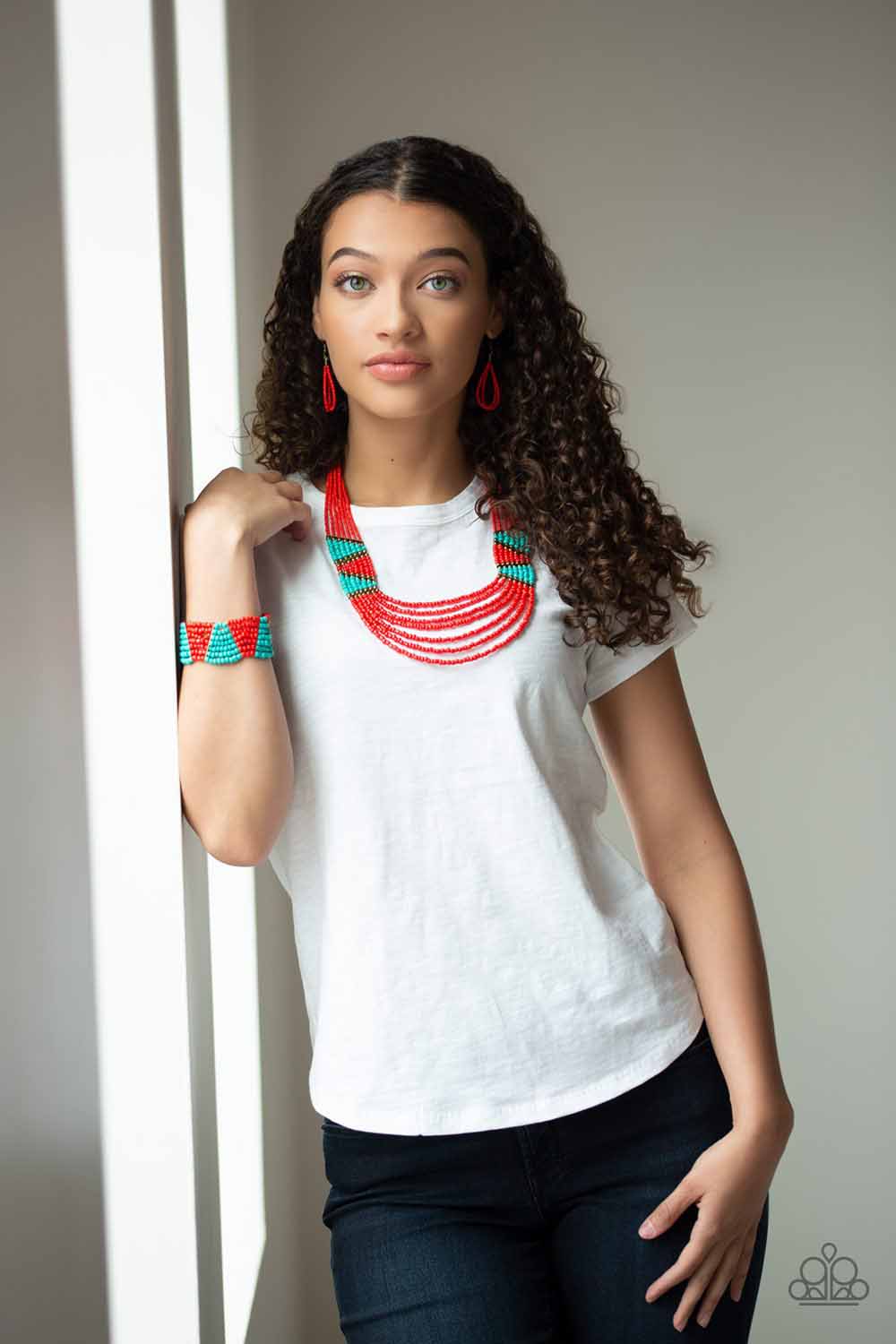 Kickin it Outback Red Paparazzi Necklace