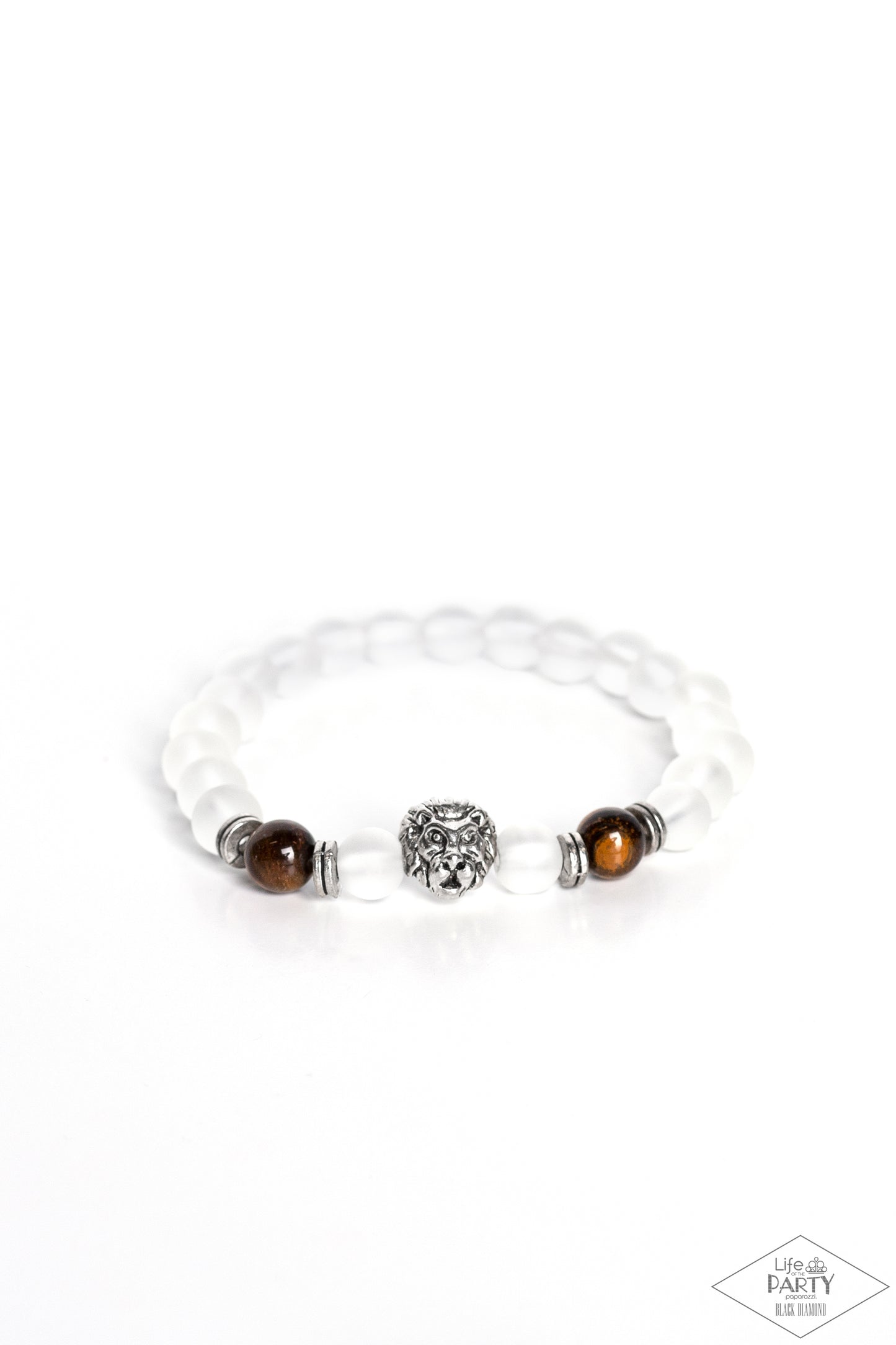 The Lions Share - Brown Paparazzi Life of the Party Bracelet