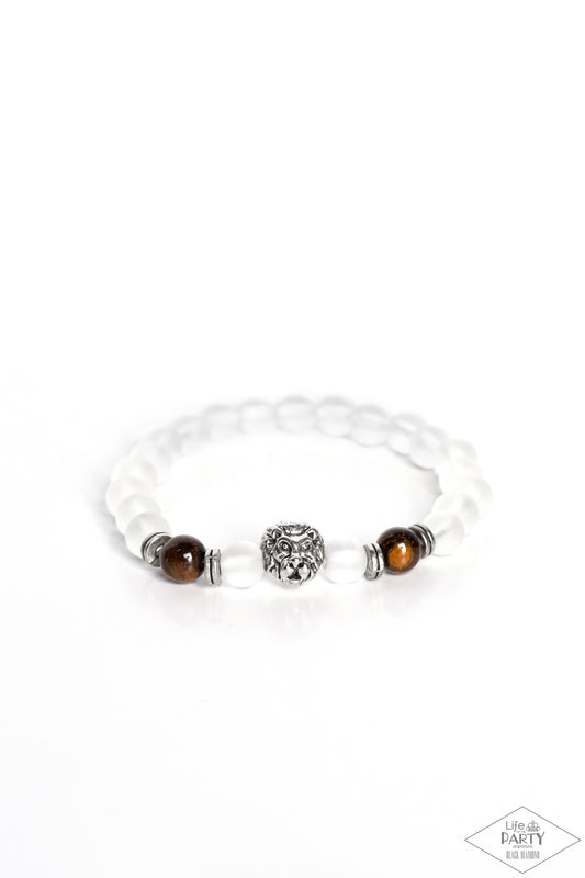 The Lions Share - Brown Paparazzi Life of the Party Bracelet