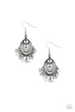 Chime Chic - Silver Paparazzi Earrings