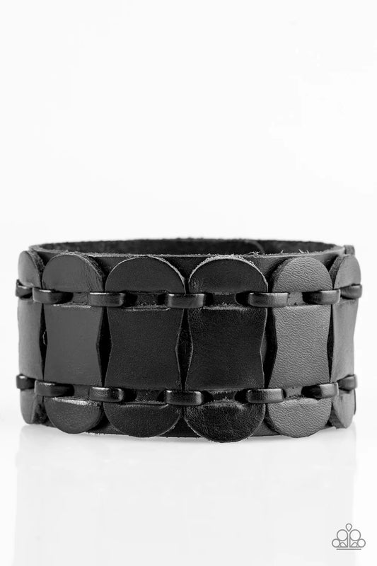 Traffic Control Black Paparazzi Urban Bracelet