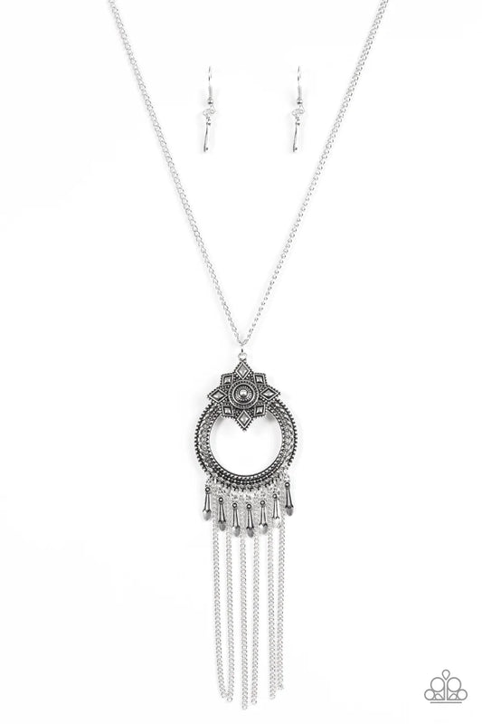 My Main MANTRA Silver Paparazzi Necklace