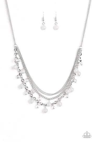Ocean Odyssey - Silver Paparazzi Necklace