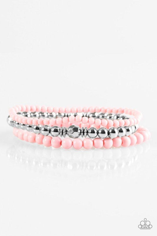 Midsummer Marvel - Pink Paparazzi Bracelet