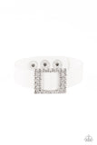 Diamond Diva - White Paparazzi Urban Bracelet