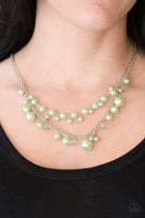 Blissfully Bridesmaid - Green Paparazzi Necklace