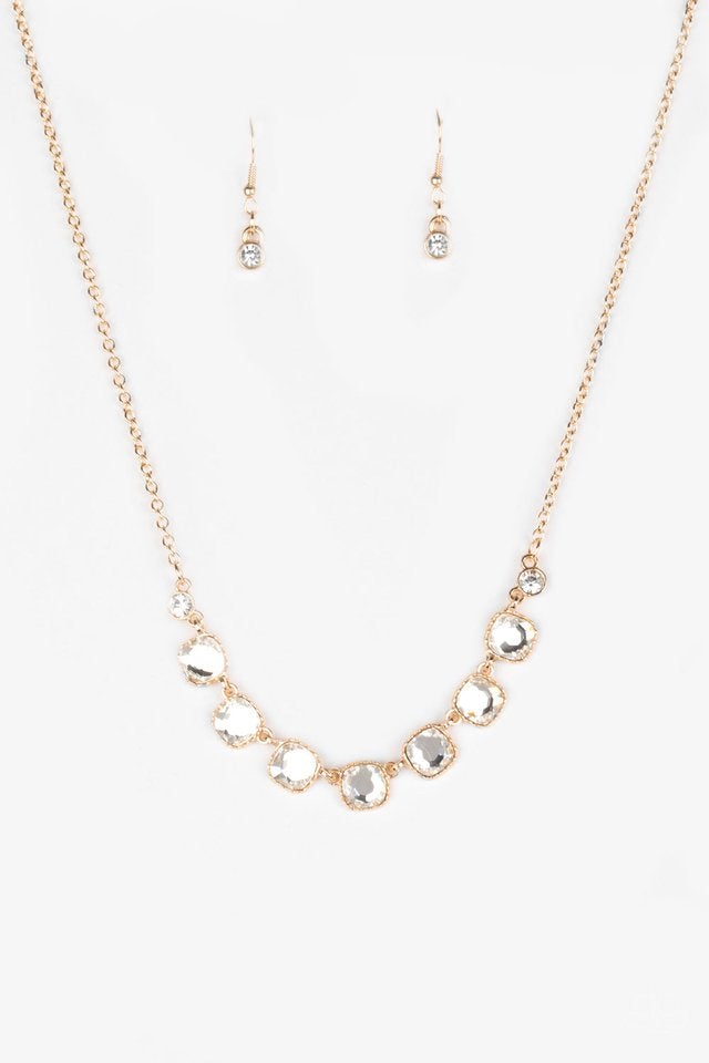Deluxe Luxe Gold Paparazzi Necklace
