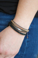 I Mean Business - Black Paparazzi Urban Bracelet