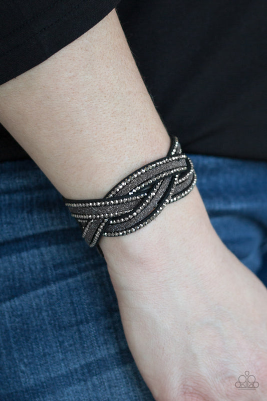 Girls Do It Better - Black Paparazzi Bracelet