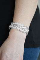 Girls Do It Better - White Paparazzi Bracelet