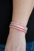 Harlem Hustle - Orange Paparazzi Bracelet