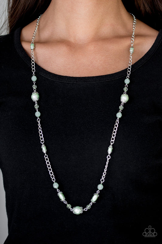 Magnificently Milan - Green Paparazzi Necklace