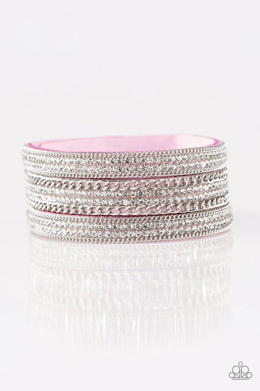 Dangerously Drama Queen Purple Paparazzi Urban Bracelet