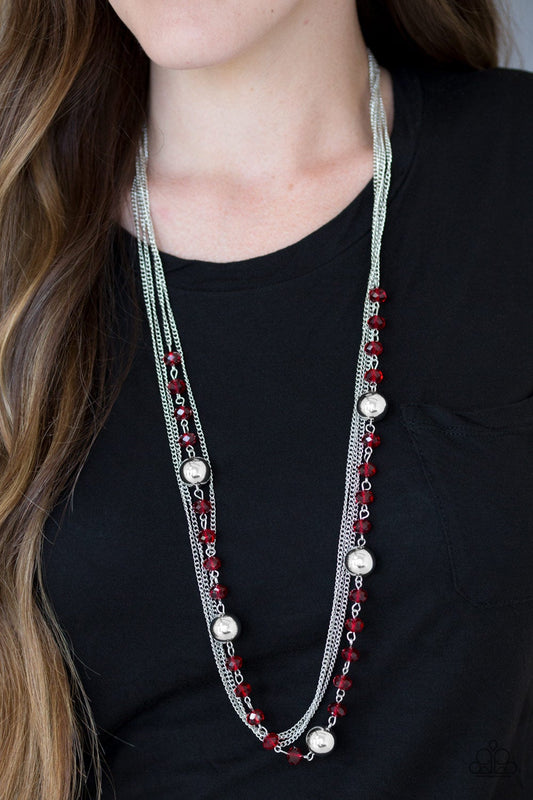 High Standards Red Paparazzi Necklace