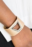 Power Play - Gold Paparazzi Bracelet