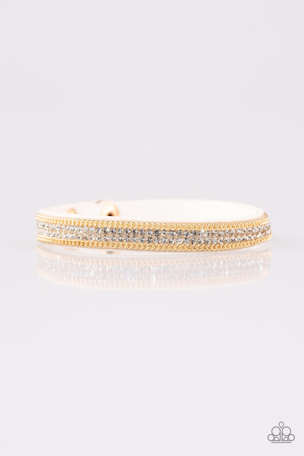 Babe Bling - White Paparazzi Urban Bracelet