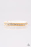 Babe Bling - White Paparazzi Urban Bracelet