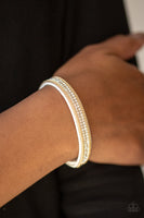 Babe Bling - White Paparazzi Urban Bracelet