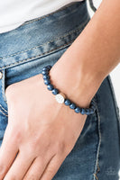 Follow My Lead - Blue Paparazzi Bracelet