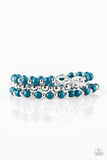 Immeasurably Infinite - Blue Paparazzi Bracelet