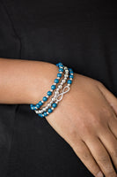 Immeasurably Infinite - Blue Paparazzi Bracelet