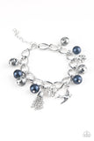 Lady Love Dove - Blue Paparazzi Bracelet