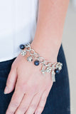 Lady Love Dove - Blue Paparazzi Bracelet