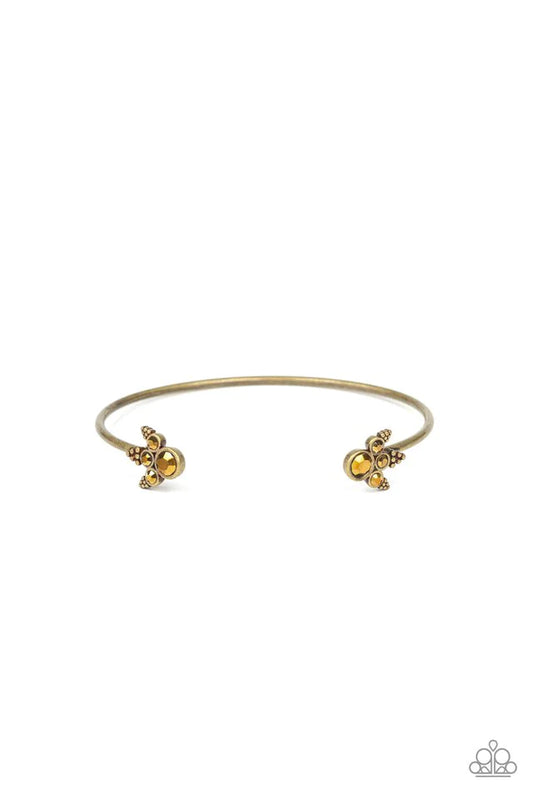 A Bit Rich Brass Paparazzi Bracelet