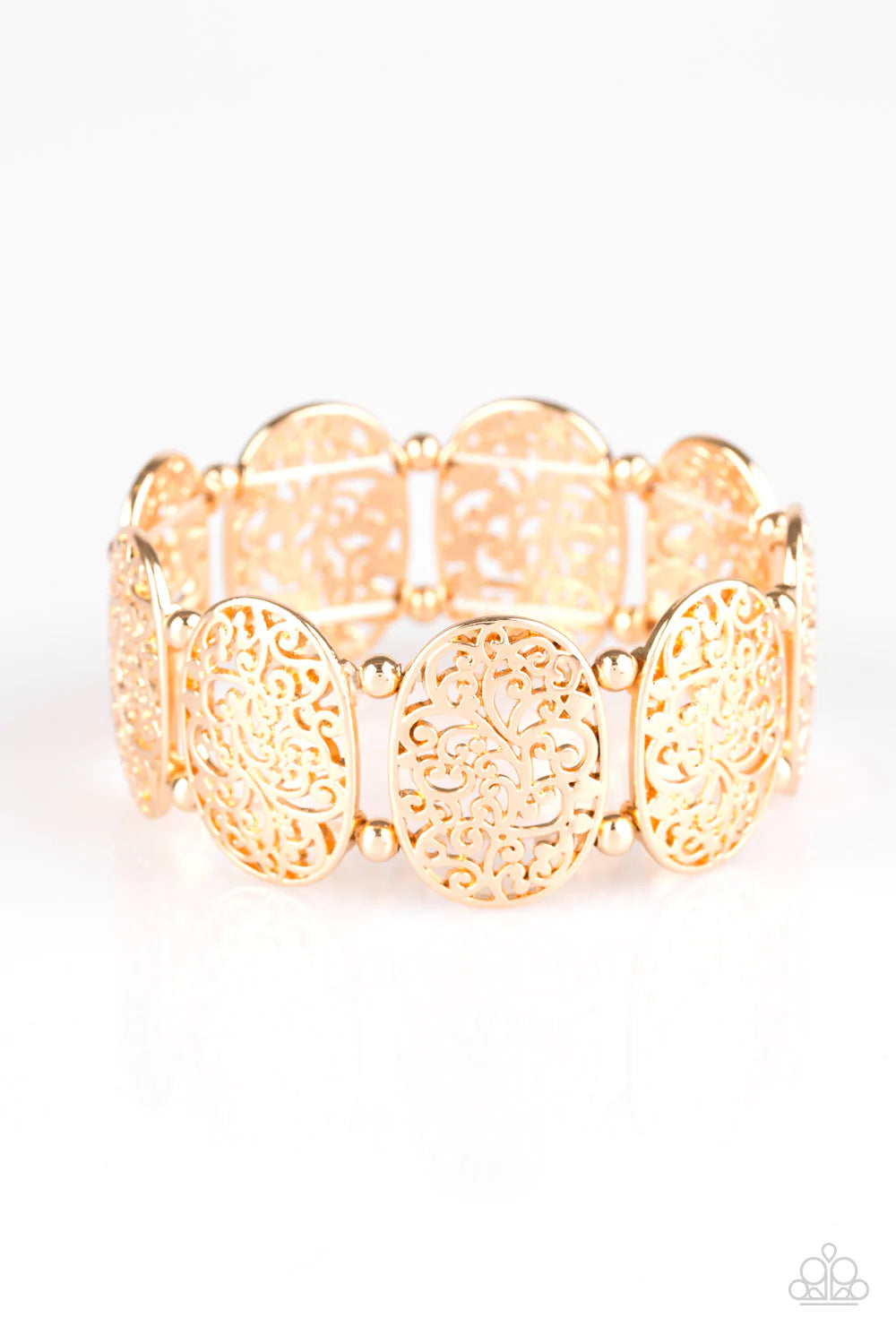 Everyday Elegance Gold Paparazzi Bracelet