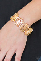 Everyday Elegance Gold Paparazzi Bracelet