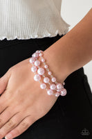 Until The End Of TIMELESS - Pink Paparazzi Bracelet