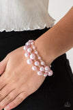 Until The End Of TIMELESS - Pink Paparazzi Bracelet