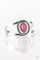 Deep In The TUMBLEWEEDS - Pink Paparazzi Cuff Bracelet