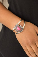 Deep In The TUMBLEWEEDS - Pink Paparazzi Cuff Bracelet