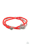 Lovers Loot - Red Paparazzi Bracelet