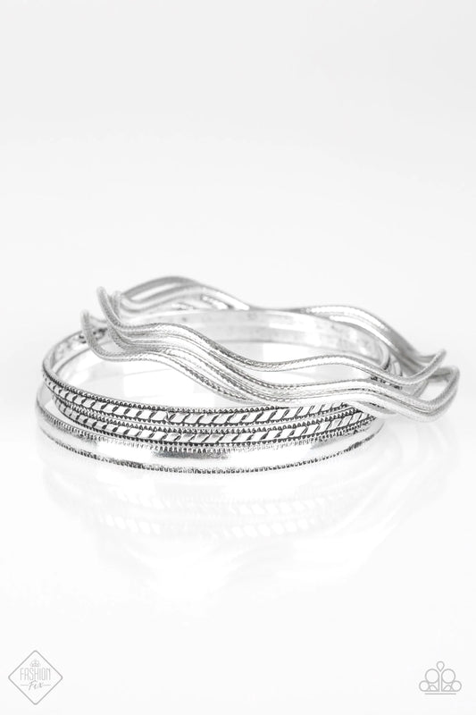 Zesty Zimbabwe - Silver Paparazzi Bracelet