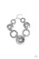 Way Wild - Silver Paparazzi Bracelet