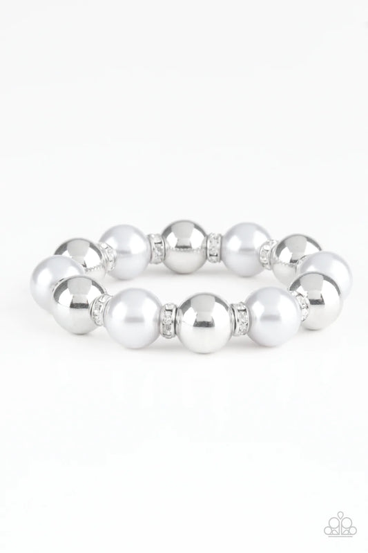 So Not Sorry White Paparazzi Bracelet