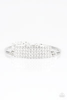Top-Class Class - White Paparazzi Bracelet