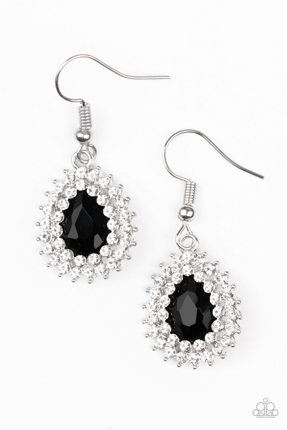 Star-Crossed Starlet - Black Paparazzi Earrings