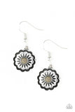 Badlands Buttercup - Green Paparazzi Earrings