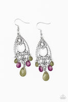 Fashion Flirt - Multi Paparazzi Earrings