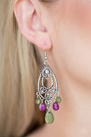 Fashion Flirt - Multi Paparazzi Earrings