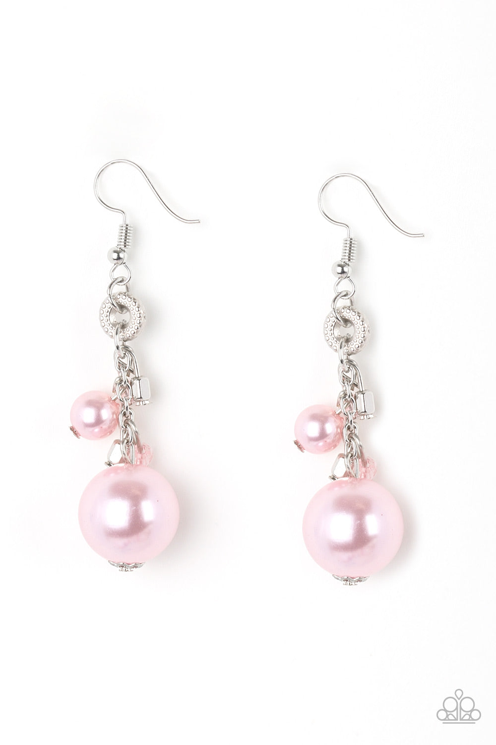Timelessly Traditional - Pink Paparazzi Earrings
