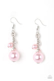 Timelessly Traditional - Pink Paparazzi Earrings