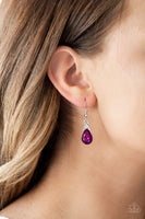 5th Avenue Fireworks - Pink Paparazzi Earrings